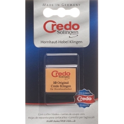 Credo Ersatzklingen Hornhauthobel 10 Stück
