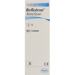 REFLOTRON amylase test strips 15 pcs