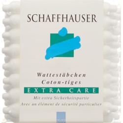 Schaffhauser Wattestächen Baby Extra Care 56 Stück