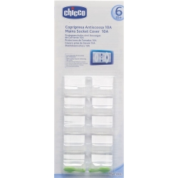 Chicco Steckdosenschutz 6m+ 10 Stück