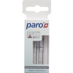 Paro Isola Long 10mm Grob Violett zylindrisch 5 Stück