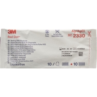 3M Red Dot Ruhe Ekg Elekt 10x 10 Stück 2330