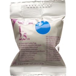 3M Scotchcast Softcast 2.5cmx1.8m Blue