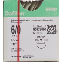 Dafilon 45cm Blau Dose 12 6-0 12 Stück