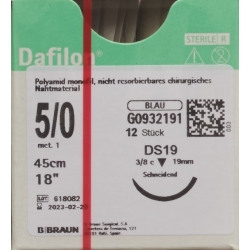 Dafilon 45cm Blau Dose 19 5-0 12 Stück