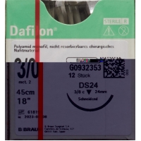 Dafilon 45cm Blau Dose 24 3-0 12 Stück