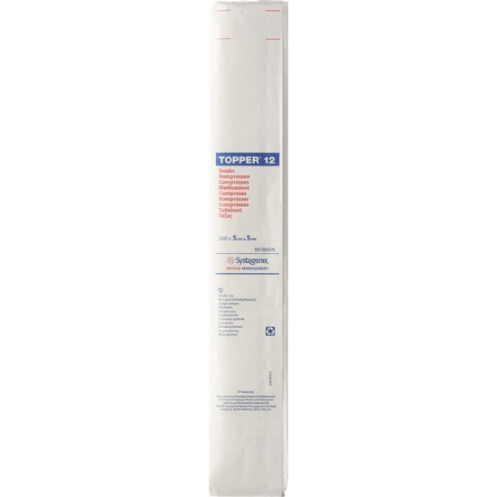 Topper 12 Einmal-Kompressen 5x5cm Unsteril 200 Stück buy online