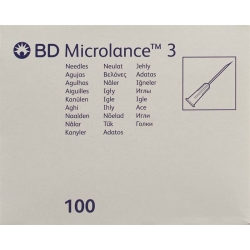 BD Microlance 3 Injektionskanülen 0.5mm x 16mm Orange 100 Stück