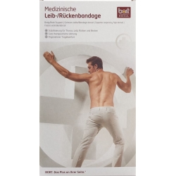 Bort Rippengürtel Herren 16cm -128cm Grösse XL Weiss