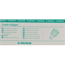 Braun Combi Verschlusskonus Weiss Luer Lock 100 Stück