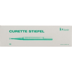 Stiefel Curette 4mm 10 Stück