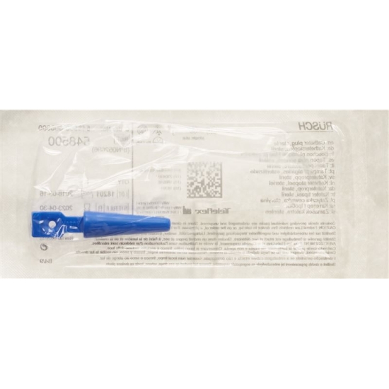 Rüsch Catheter Plug Blue Blunt Conical Sterile buy online