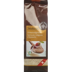 Biofarm Dinkel Vollgriess Knospe 500g