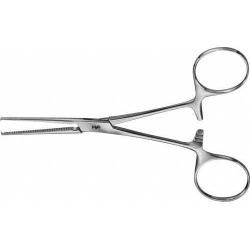 Aesculap artery clamp Kocher 140mm straight