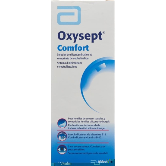 Oxysept Comfort Lösung + Tabletten Kombi 240ml buy online