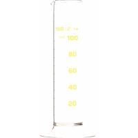Assistant measuring cylinder 100ml Low form