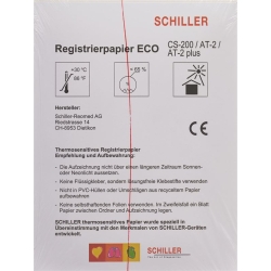Schiller Cardiovit Reg Faltpap At2/cs200