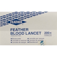 Feather Blutlanzetten Steril 200 Stück