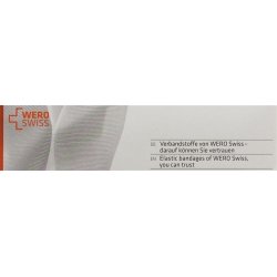 Wero Fix Elastische Gazebinde 4mx6cm Weiss 20 Stück