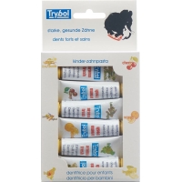 Trybol Kinder Zahnpasta Aromen Ass 6 Tube 8ml