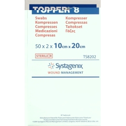 Topper 8 Einmal-Kompressen 10x20cm Steril 50 Beutel à 2 Stück