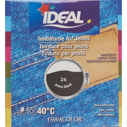 Ideal Maxi Baumwolle Nr. 26 Jeans Schwarz