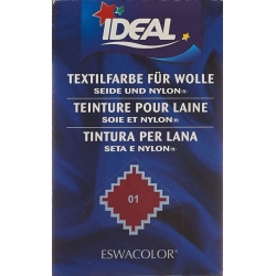 Ideal Wolle Color No01 Rot 30g
