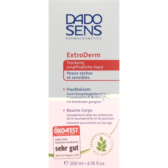 Dado Sens Extroderm Hautbalsam 200ml buy online