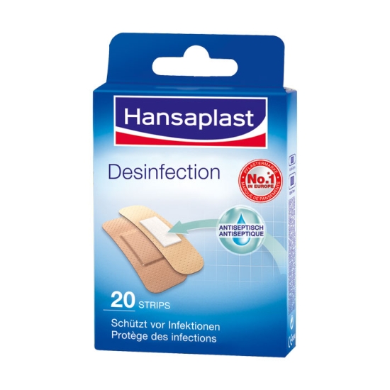Hansaplast Desinfection Strips 20 Stück buy online
