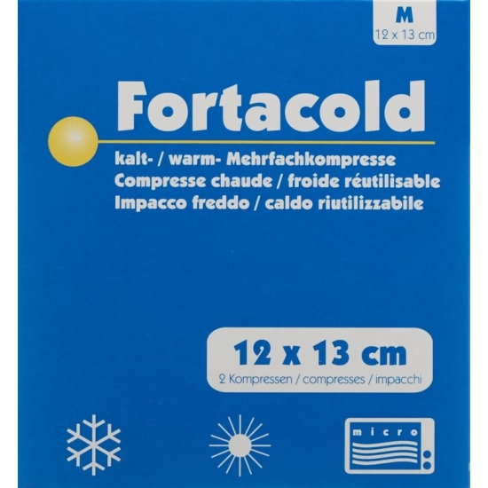 Fortacold Kalt Warm Mehrfachkompr 12x13cm 2 Stück buy online