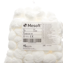 Mesoft Nw Rundtupfer 45mm Unsteril 100 Stück