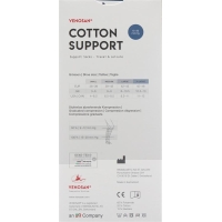 Venosan Cotton A-d Support Socks L White 1 Paar