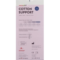Venosan Cotton A-d Support Socks M Black 1 Paar