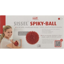 Sissel Igelbaelle 9cm Rot 2 Stück