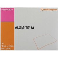 Algisite M Alginat Kompressen 10x10cm 10 Stück