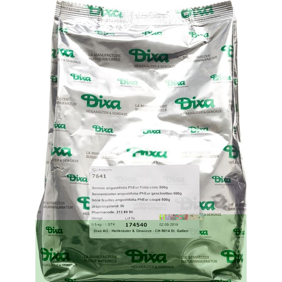 Dixa Sennae Angustif Folia Conc Pheur 500g buy online