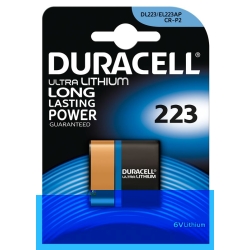 Duracell Batt Foto Ultra 223 6.0v Blister