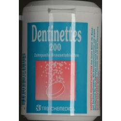 Dentinettes Brausetabletten 200 Stück