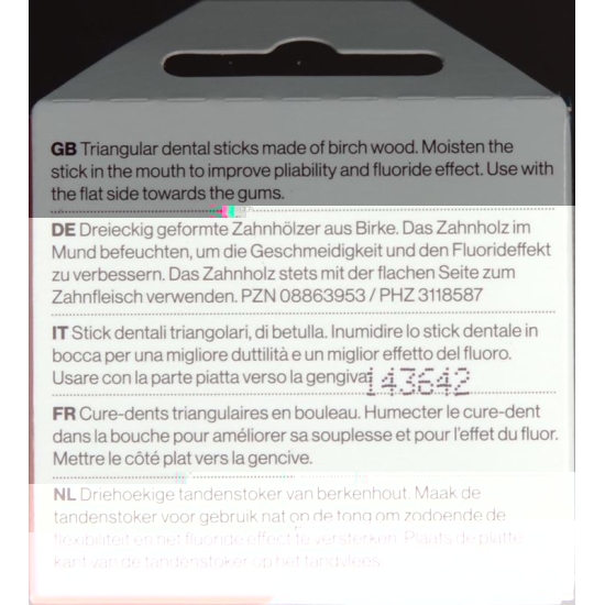 TePe Zahnhölzer mit Fluorid aus Birkenholz Dünn 125 Stück buy online