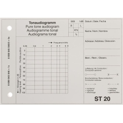 Maico audiogram block St Mod 20