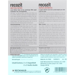Recozit Motten Papier 2x 5 Stück