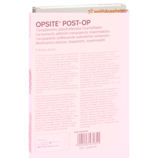 Opsite Post OP Folienverband 9.5x8.5cm 6 Beutel 5 Stück buy online