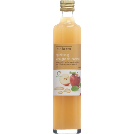 Biofarm Apfelessig Naturtrueb Flasche 500ml buy online