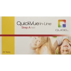 QuickVue In-Line Strep A 25 tests