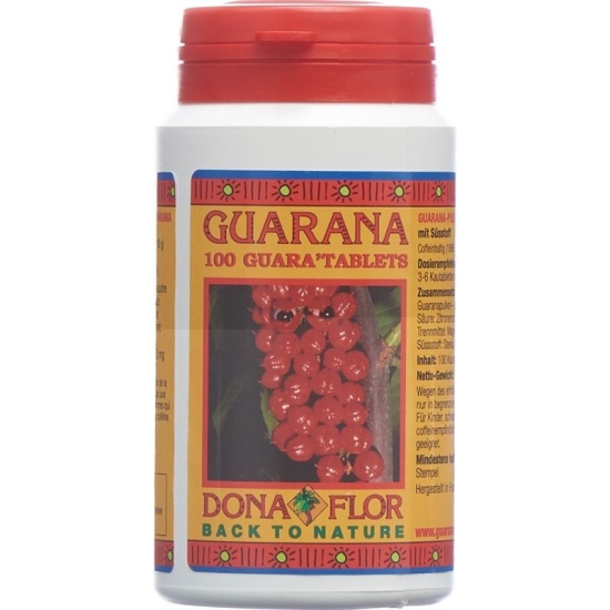 Guarana Dona Flor Kautabletten 100 Stück buy online