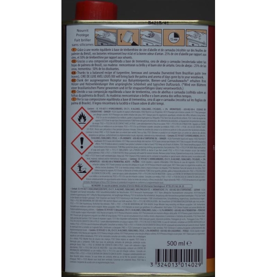 Louis Xiii Flüssigwachs De Luxe Farblos 500ml buy online