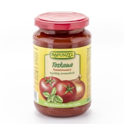 Rapunzel Tomatensauce Toskana Glas 340g