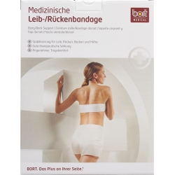 Bort Abdominalst Schwangere 24cm -135cm Grösse 3 Weiss