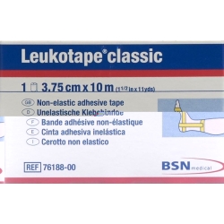 Leukotape Classic unelastische Klebebinde 10m x 3.75cm Gelb