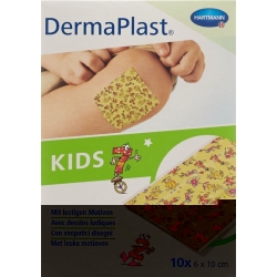 Dermaplast Kids 6cmx10cm 10 Plaster